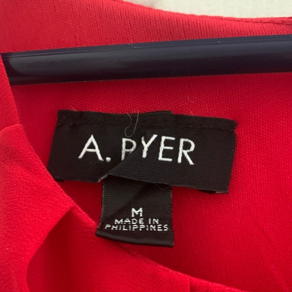 Chic Red Sleeveless Kids Dress - Picture 2 of 3